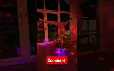 Handstand on a hoverboard #talent_sphere #shorts #handstand @flipping.yvonne