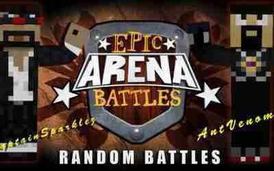 Random Epic Arena Battles – CaptainSparklez vs AntVenom