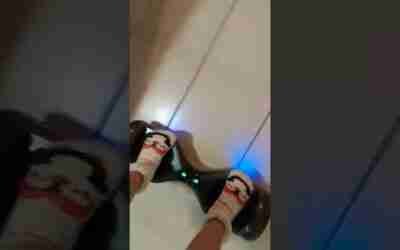 riding my hoverboard