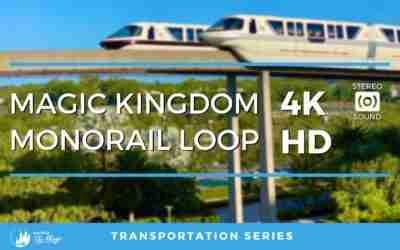 Walt Disney World Resort Monorail Loop – POV (4K) (HD)