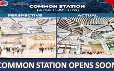 GOOD NEWS: COMMON STATION COMPLETE SOON!