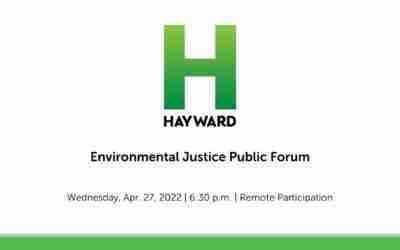 Environmental Justice Public Forum #2, April 27, 2022