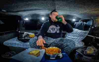 Truck Camping Solo – Crazy Caves & A Historic Kansas Mill