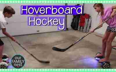 PLAYING HOCKEY ON HOVERBOARDS