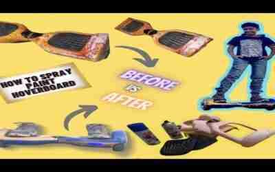 How to Spray Paint Your Hoverboard!!