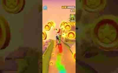 Playing Subwaysurfers video Shorts Game – #shorts #gaming – ?36(5)