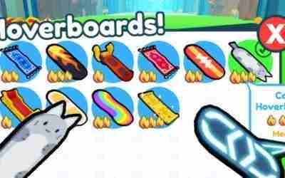 Every Hoverboard In Pet simulator X Be Like..