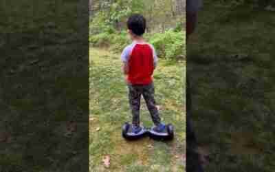 Hoverboard a good exercise | 6 Year old trying Hoverboard | Outdoor and indoor activity