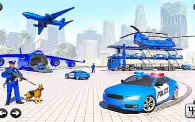 US Police Car Transport Truck: Police Transport Games – Android iOS Gameplay