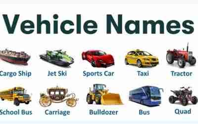 Vehicles in English | Learn English Vocabulary | Pronunciation & Picture