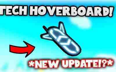 *NEW UPDATE* Tech Hoverboard in Pet Simulator X! (Roblox)