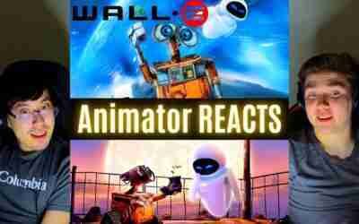 REACTING to *Wall-E* THIS IS SO CUTE!! (Movie Commentary) Animator Reacts