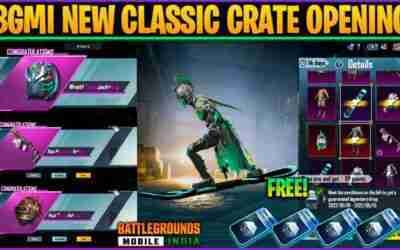 Bgmi New Classic Crate Opening | Get Free Spectre Hoverboard | Wraith Lord Mythic Outfit Milega?