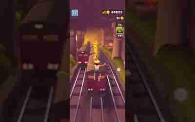 Playing Subwaysurfers Game #shorts ?☠️6(1)