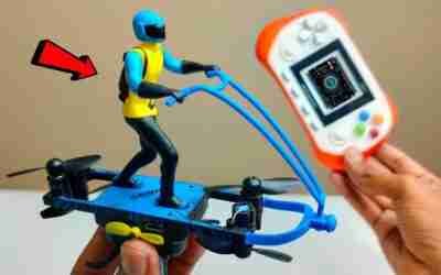RC Flying JetMan Drone Vs RC MotorBike Drone Vs RC HoverBoard Drone Unboxing – Chatpat toy tv
