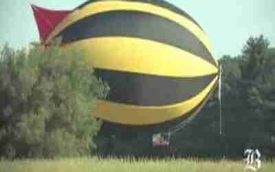 The Boston Globe Video Story on the Personal Blimp