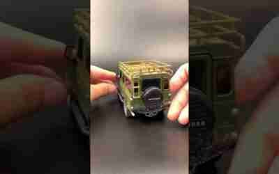 circle brother car model toy Land Rover Defender 132 #car model #shorts