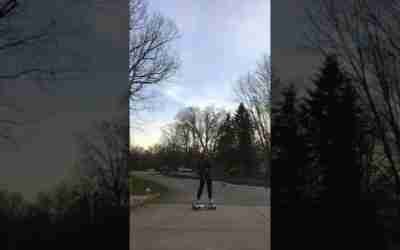 On my hoverboard now!