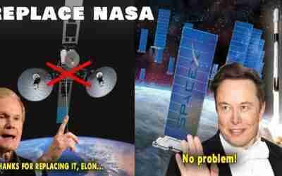 Finally! SpaceX's Starlink is about to Replace NASA's aging space telecoms constellation…