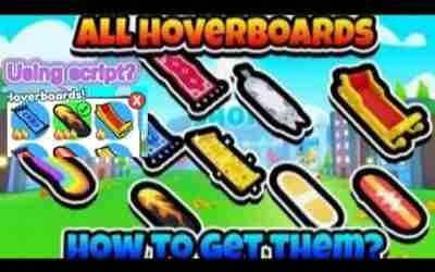 How To Unlock all Hoverboard Using script (ArceusX)
