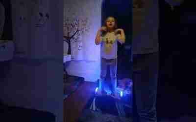 look at me riding my hoverboard