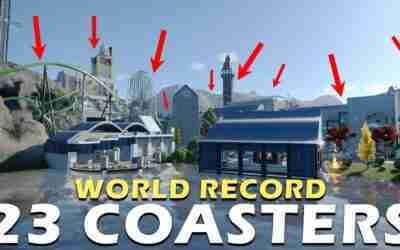 Touring the World's Largest Themepark in Planet Coaster