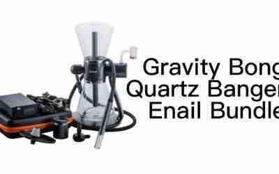 SANDGLAS Gravity Bong Thermochromic Quartz Banger Enail Bundle | PuffingBird.com