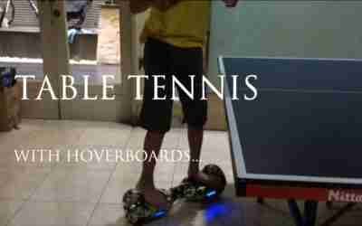 PING PONG WITH HOVERBOARDS