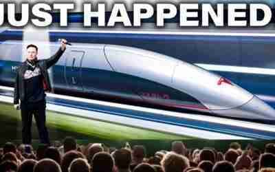 Elon Musk SHOCKS Entire industry With First Hyperloop Line!