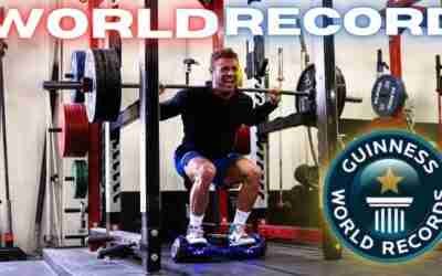WORLD RECORD HOVERBOARD SQUAT