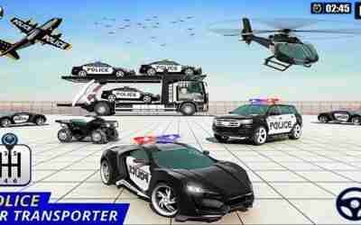 Police Cargo Transporter Truck: Police Muscle Modern Vehicles Driver – Android iOS Gameplay