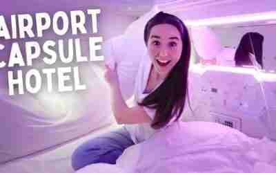 THAILAND CAPSULE HOTEL (Overnight in the Bangkok airport)