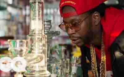 2 Chainz Smokes Out of a $10,000 Bong | Most Expensivest Sh*t | GQ