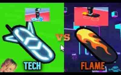 New TECH HOVERBOARD vs FLAME HOVERBOARD Pet Simulator Z