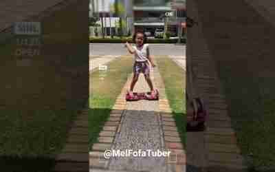 Andando de hoverboard