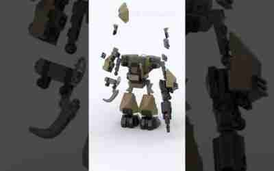 LEGO Mech :  Sentry Mark 1?Building Animation #shorts #legomoc #legomech