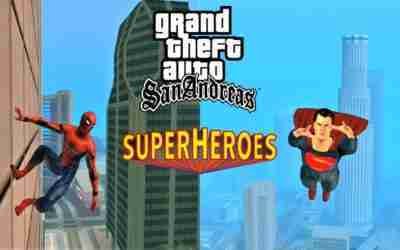 ✅Top 5 Mods de Superhéroes Para GTA San Andreas Android??‍♂️
