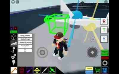 (Roblox plane crazy) how to build a hoverboard