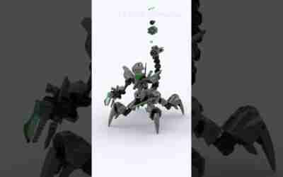 LEGO Mech:  Mecha Scorpion ?Building Animation #shorts #legomoc #legomech