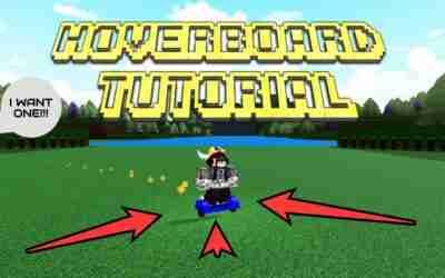 HOVERBOARD BUILD TRICK! In Build A Boat For Treasure!