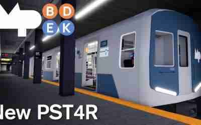 The New PST4R Update in PTA Fifth Av Lines (ROBLOX)