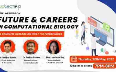 Career & Future in Computational Biology  – FREE WEBINAR