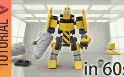 LEGO Mech : Thunder Breaker Mech Building Tutorial Animation?#legomoc #legomech
