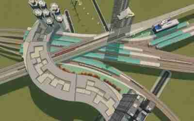 Starting My Largest Train Station Project – Cities: Skylines – Asturis 2