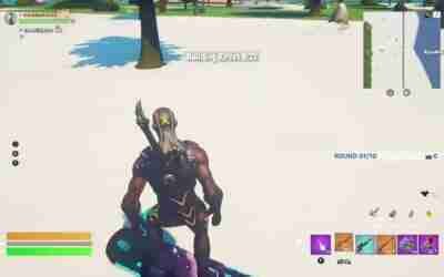 NS on hoverboard w dragon breath sniper