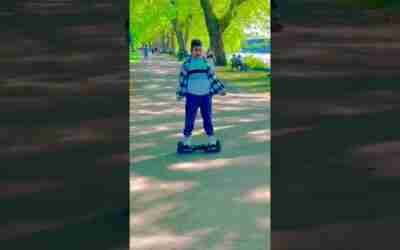 Rockin the hoverboard