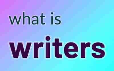 Writers – 65 English Vocabulary Flashcards