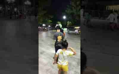 Children’s play ground in Cu Chi District l #childrensplaygroud #vietnam #hoverboards