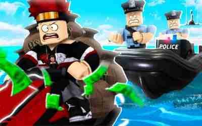 IN CAUTAREA CRIMINALILOR pe ROBLOX POLICE TYCOON!