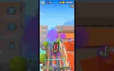 SUBWAY SURF FLYING WITH HOVERBOARD BUG